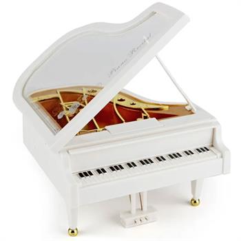 جعبه موزیکال پیانو پلاستیکی