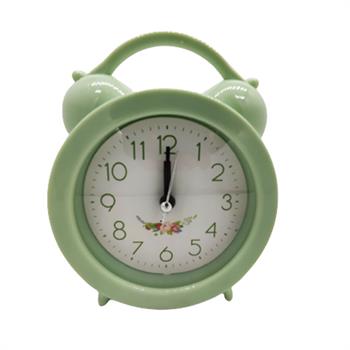 ساعت رومیزی زنگ دار سبز