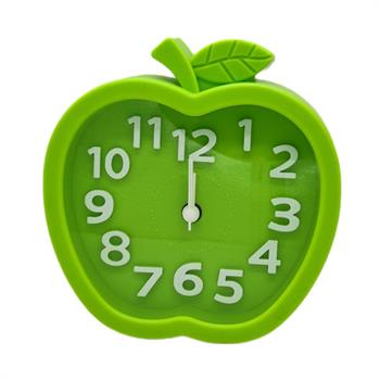 ساعت رومیزی فانتزی طرح سیب سبز