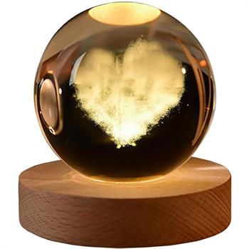 گوی کریستال زیر چوبی قطر 8